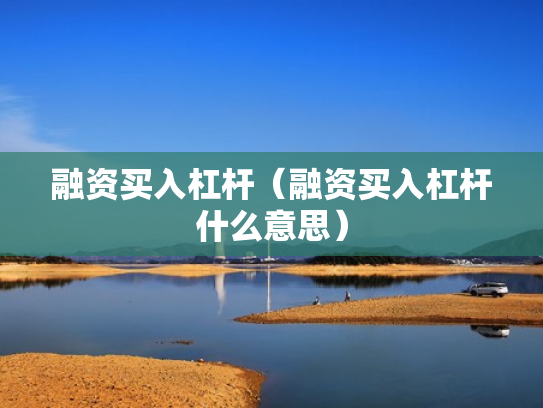 融资买入杠杆（融资买入杠杆什么意思）
