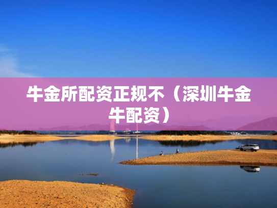 牛金所配资正规不（深圳牛金牛配资）