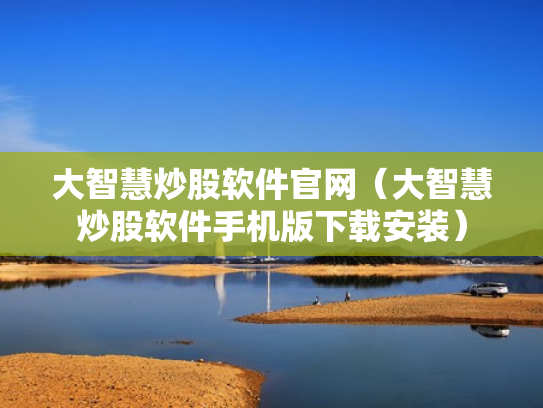 大智慧炒股软件官网（大智慧炒股软件手机版下载安装）