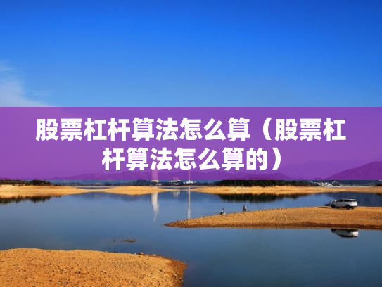股票杠杆算法怎么算（股票杠杆算法怎么算的）