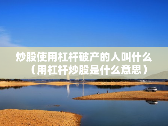 炒股使用杠杆破产的人叫什么（用杠杆炒股是什么意思）