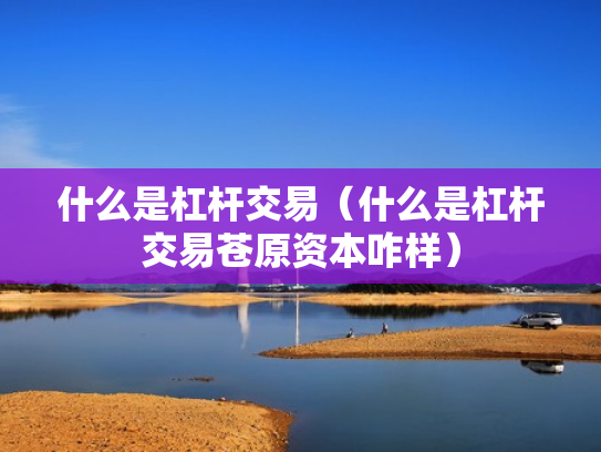 什么是杠杆交易（什么是杠杆交易苍原资本咋样）